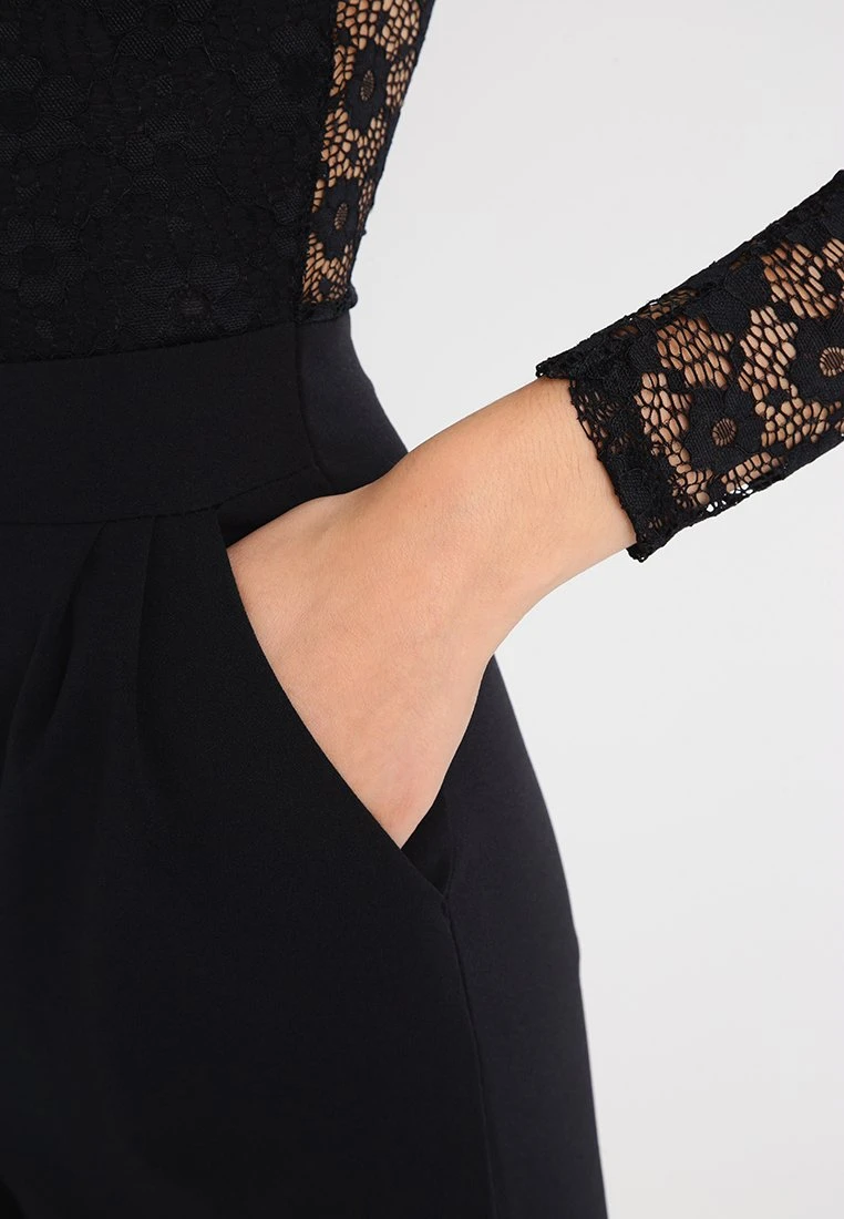 Wal G Blake Long Sleeve - Jumpsuit - Black 6 Wal G Blake Long Sleeve - Jumpsuit - Black - Afbeelding 6