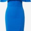 Wal G Cocktailjurken Cocktailjurk Dames Royal Blue/koningsblauw