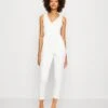 Wal G Toby V Neck - Jumpsuit - White
