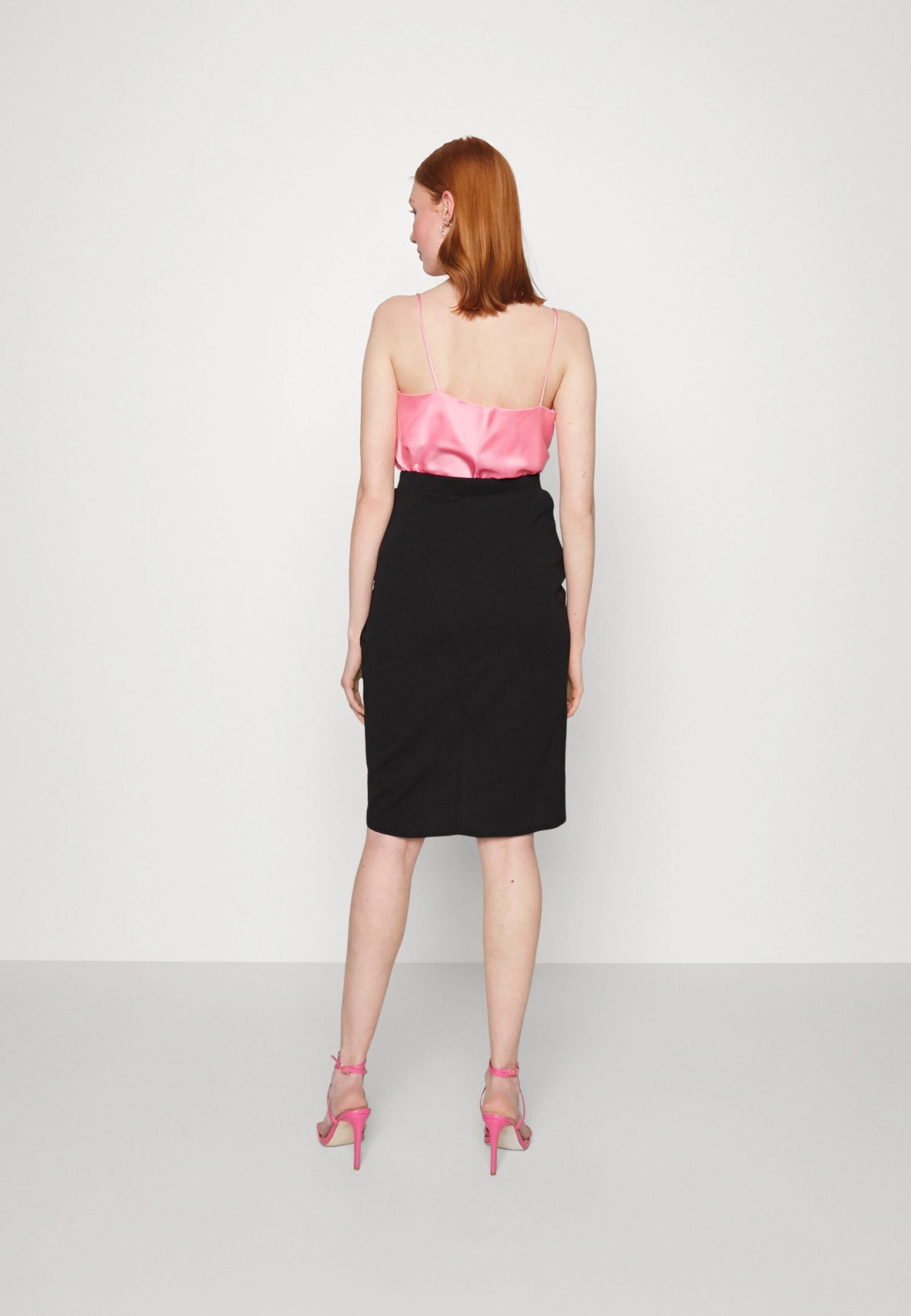 Wal G Kellian Pleat Skirt - Kokerrok - Black 3 Wal G Kellian Pleat Skirt - Kokerrok - Black - Afbeelding 3