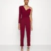 Ciaramin One Sleeve - Jumpsuit - Berry Wine