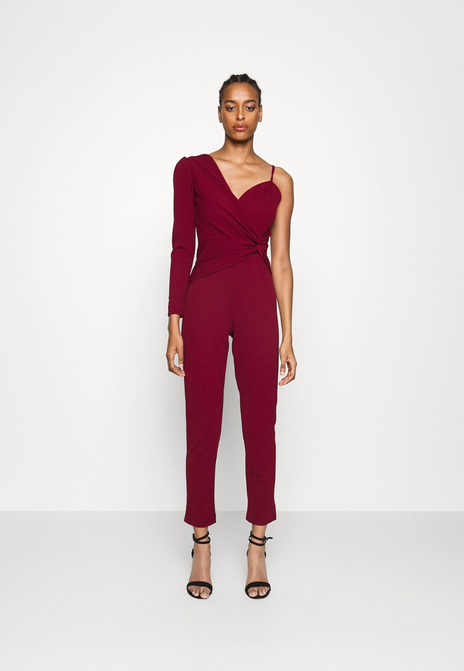 Ciaramin One Sleeve - Jumpsuit - Berry Wine 1 Ciaramin One Sleeve - Jumpsuit - Berry Wine