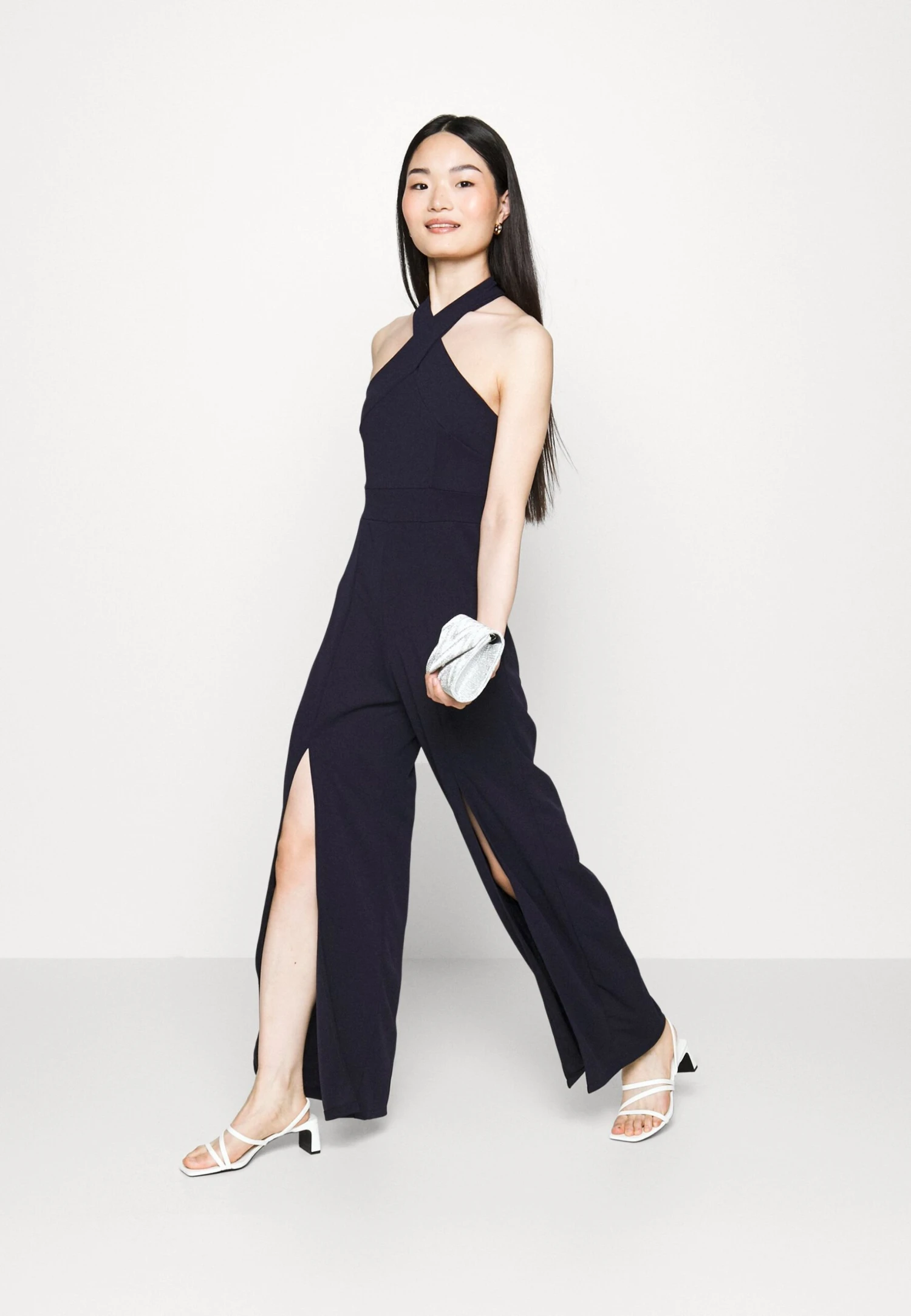 Alfo Cross Neck - Jumpsuit - Navy Blue 2 Alfo Cross Neck - Jumpsuit - Navy Blue - Afbeelding 2