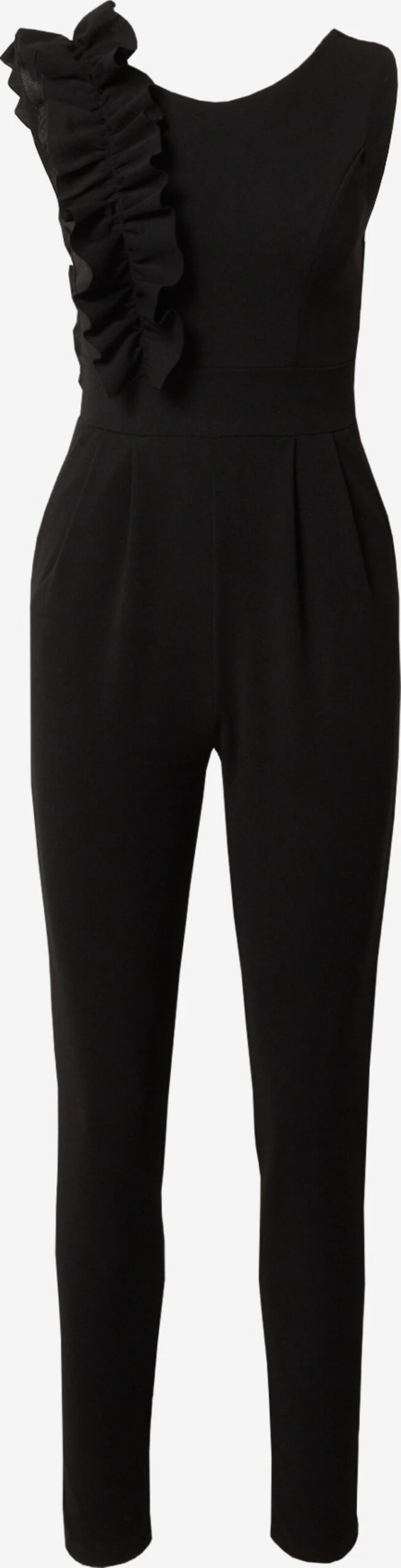 Wal G Lange Jumpsuits Jumpsuit HANI Dames Zwart 1 Wal G Lange Jumpsuits Jumpsuit HANI Dames Zwart