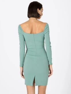 Wal G Cocktailjurken Cocktailjurk TERESA Dames Pastelgroen -Wal G 143157d07d6ebff685c17315cab7b337