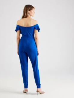 Wal G Lange Jumpsuits Jumpsuit CHRISTINA Dames Blauw -Wal G 1679a9e5071da433cfa741a44fcc8d43