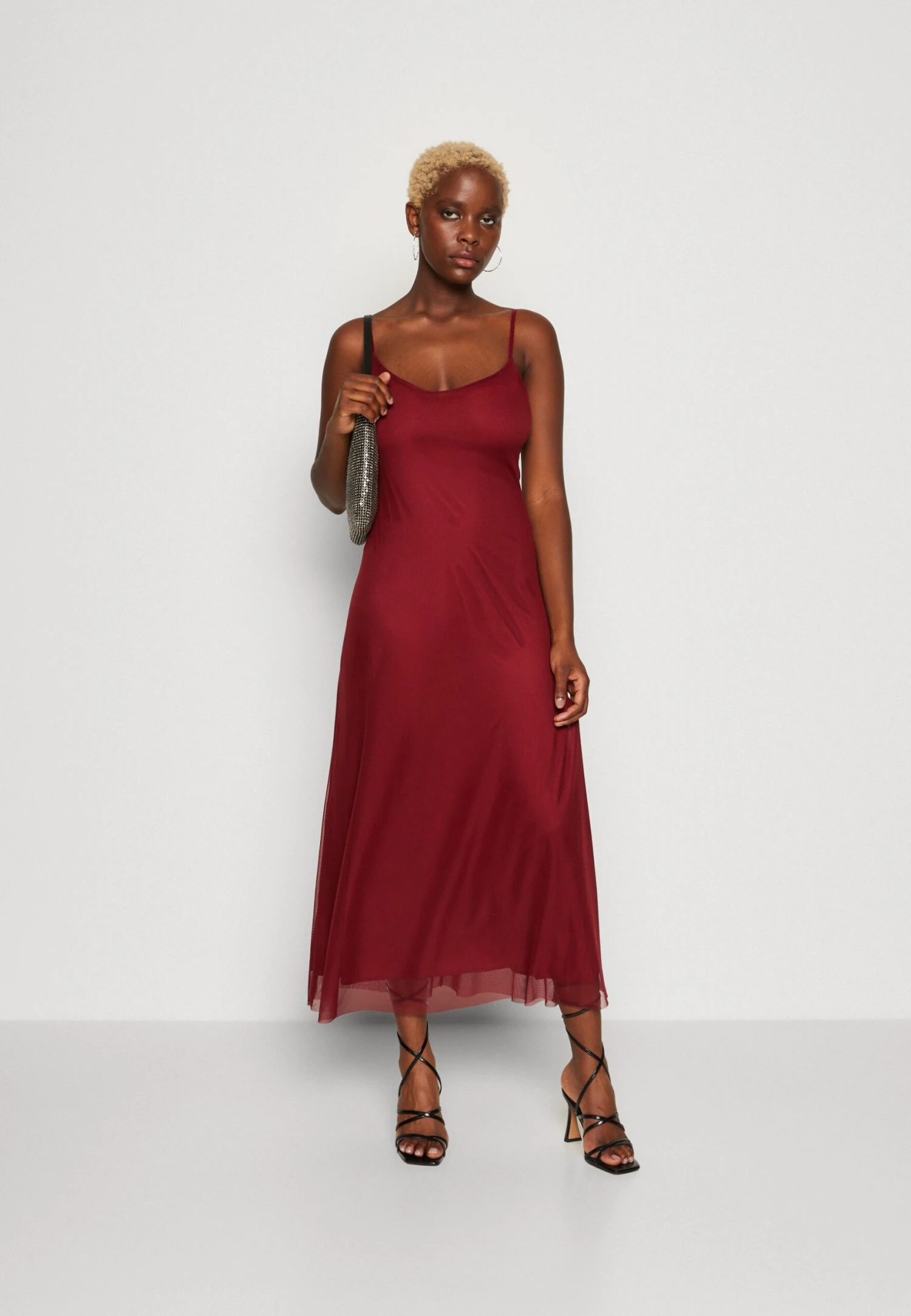 Wal G Sandy - Maxi-Jurk - Plum 2 Wal G Sandy - Maxi-Jurk - Plum - Afbeelding 2