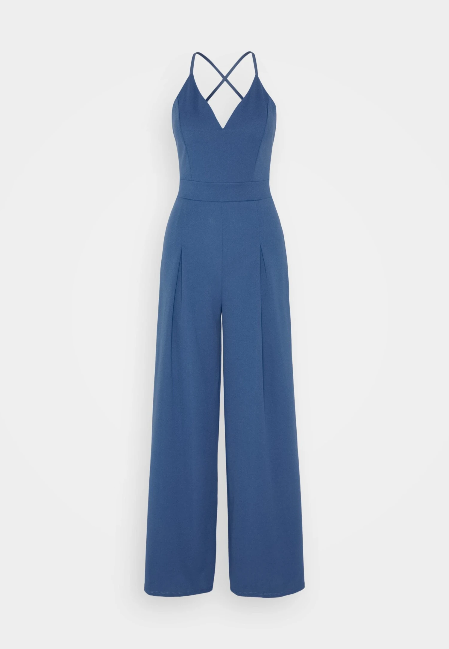 Wal G Aiden Cross Back - Jumpsuit - Denim Blue 5 Wal G Aiden Cross Back - Jumpsuit - Denim Blue - Afbeelding 5