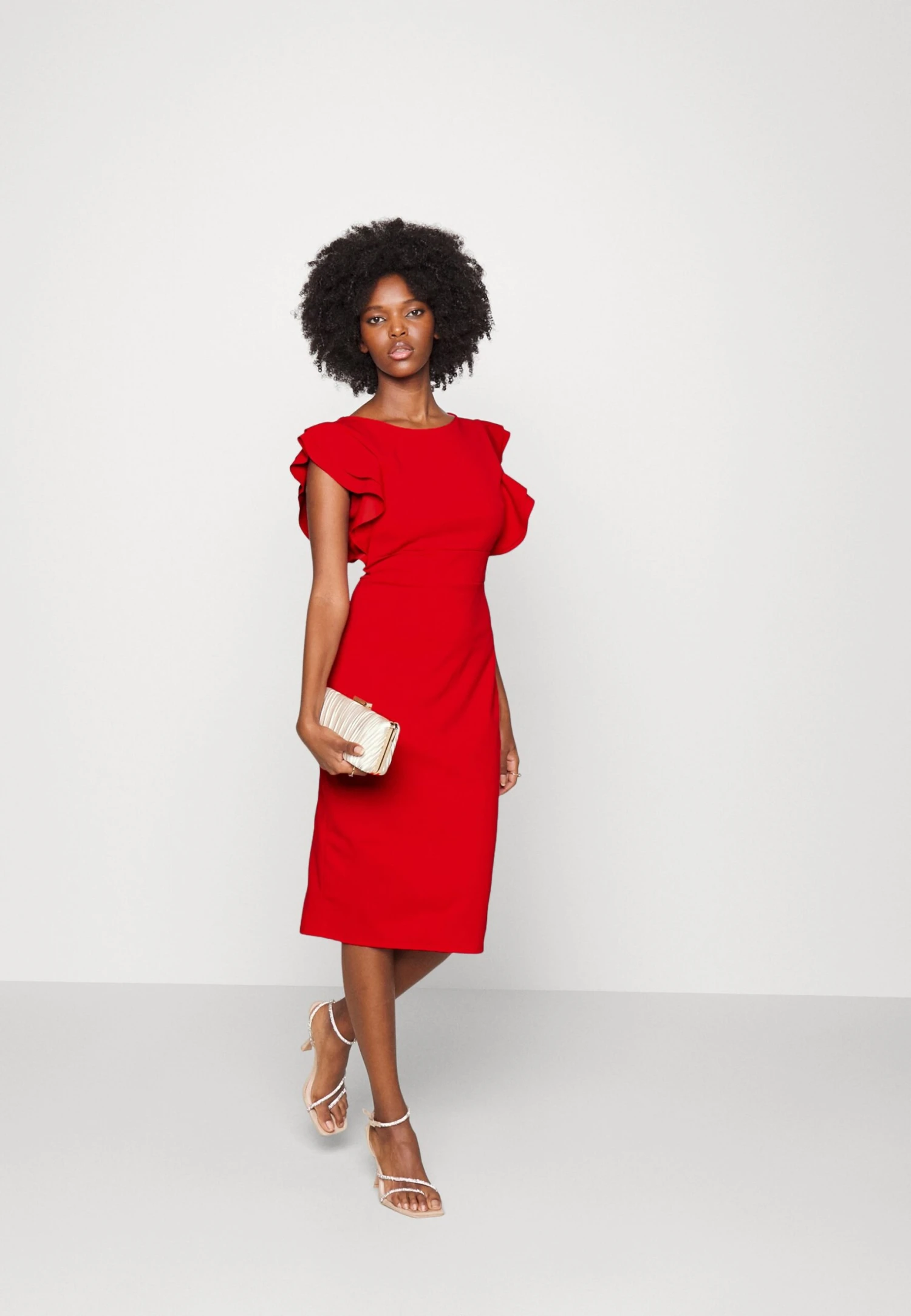 Diana- Cocktailjurk - Red 2 Diana- Cocktailjurk - Red - Afbeelding 2