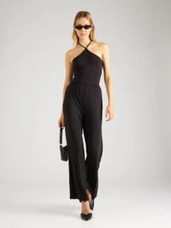 Wal G Lange Jumpsuits Jumpsuit HENNY Dames Zwart -Wal G 1df71498b43a461f0a09dc53daa7c698