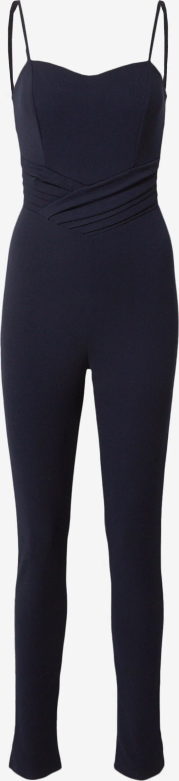 Wal G Lange Jumpsuits Jumpsuit RIMI Dames Nachtblauw 1 Wal G Lange Jumpsuits Jumpsuit RIMI Dames Nachtblauw