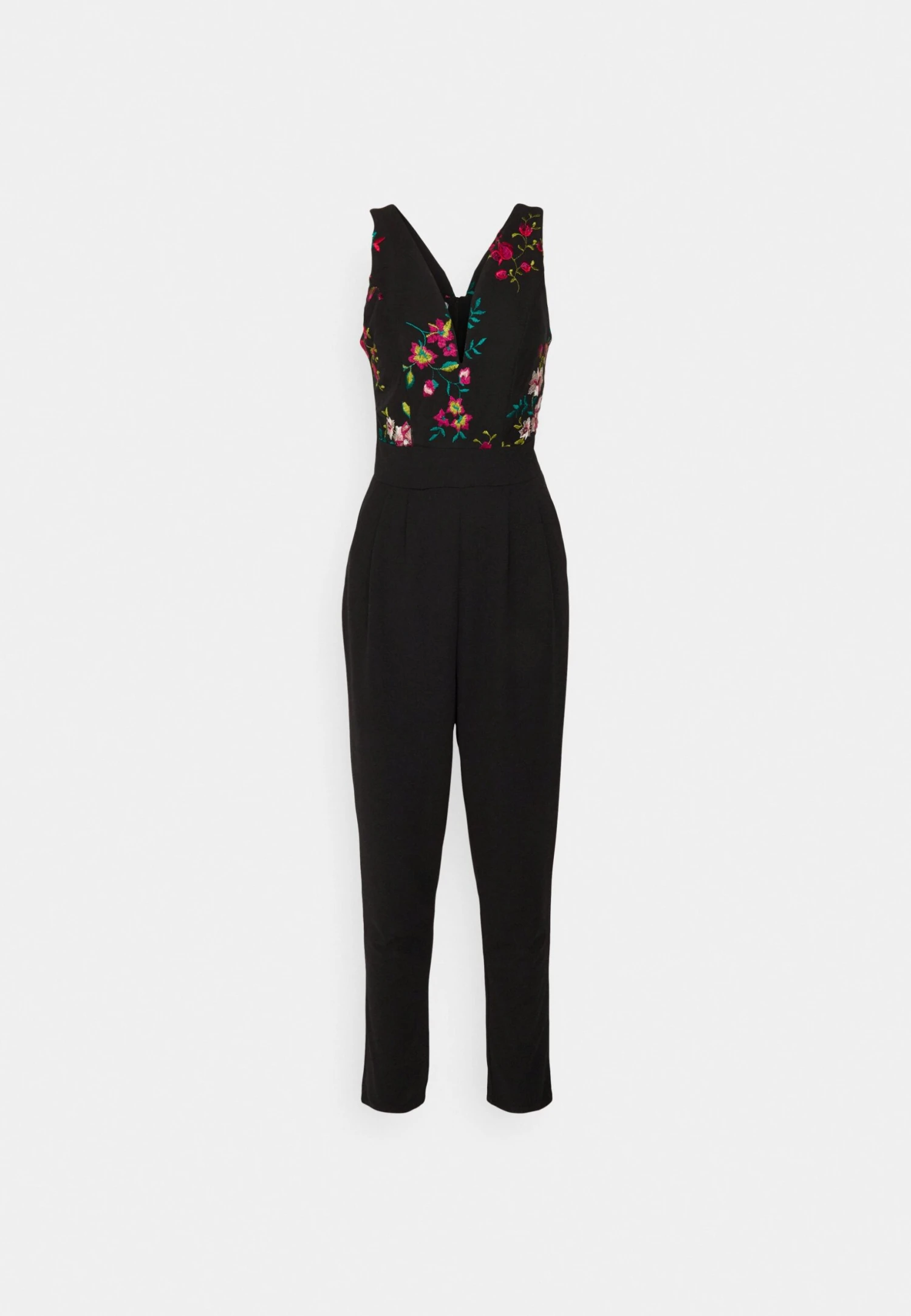 Contrast Plunge - Jumpsuit - Black 6 Contrast Plunge - Jumpsuit - Black - Afbeelding 6