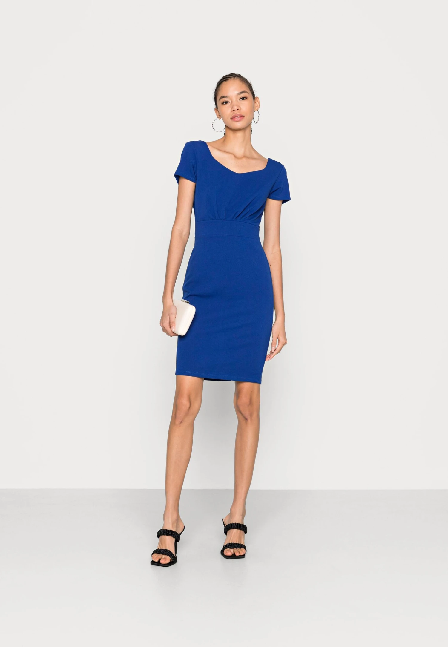 Wal G Gary Bodycon Dress - Jerseyjurk - Electric Blue 2 Wal G Gary Bodycon Dress - Jerseyjurk - Electric Blue - Afbeelding 2