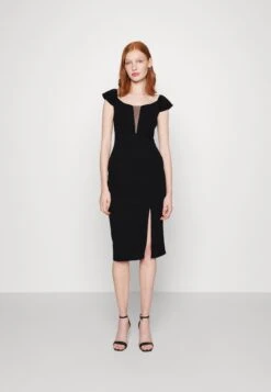 Wal G Melanie Midi Dress - Cocktailjurk - Black