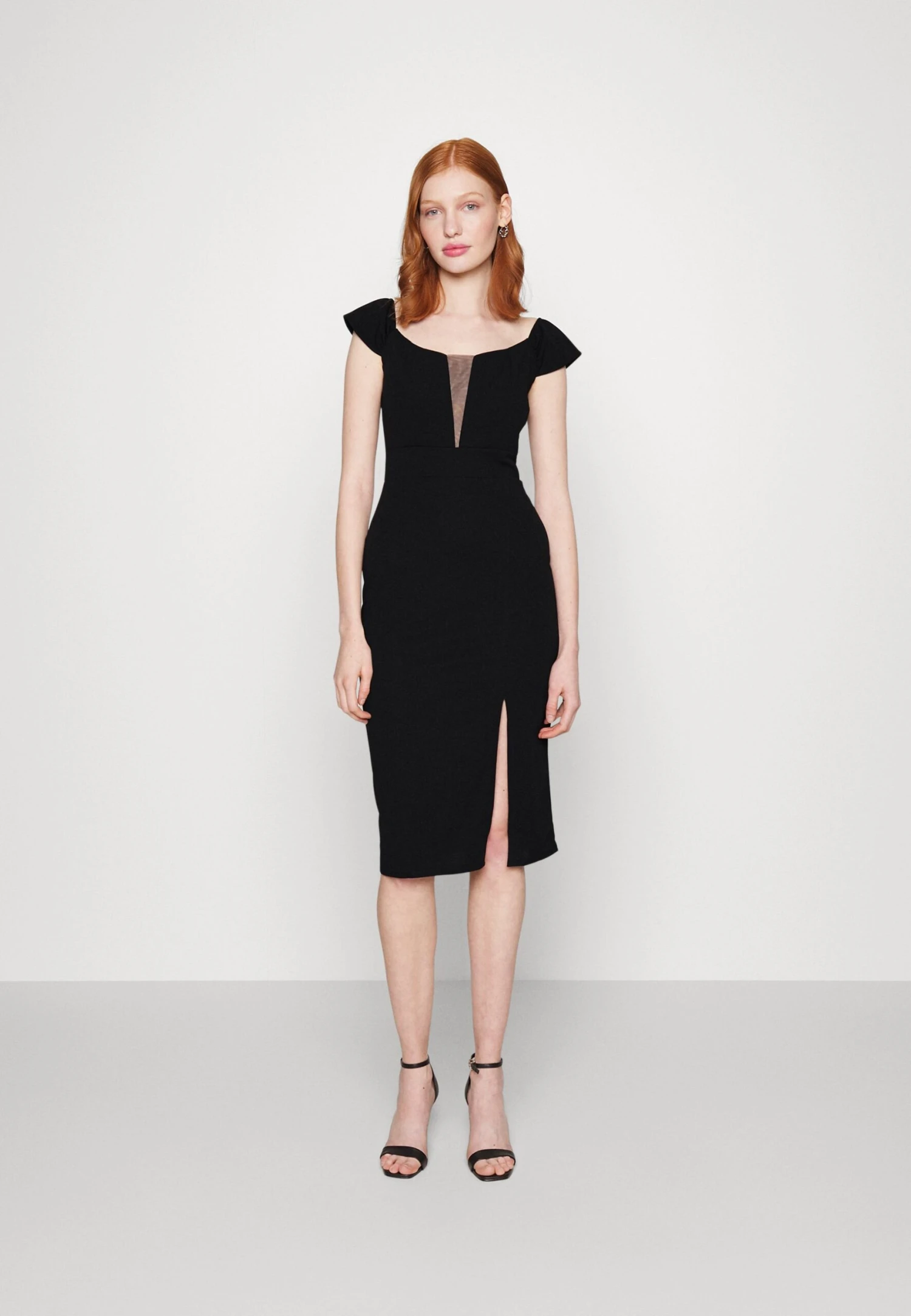 Wal G Melanie Midi Dress - Cocktailjurk - Black 1 Wal G Melanie Midi Dress - Cocktailjurk - Black