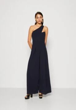 Wal G Eli One Shoulder - Jumpsuit - Navy Blue