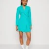 Wal G Pam Wrap Dress - Jerseyjurk - Mint