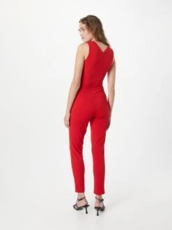 Wal G Lange Jumpsuits Jumpsuit GENIE Dames Rood -Wal G 2c5d1a5b6239d8146f510a65e8bc8505