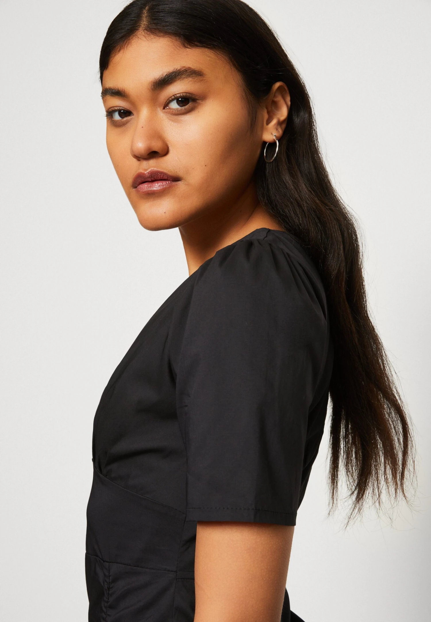 Wal G Jack Rouched Mini - Etui-Jurk - Black 6 Wal G Jack Rouched Mini - Etui-Jurk - Black - Afbeelding 6