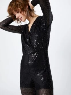 Wal G Lange Jumpsuits Jumpsuit Dames Zwart -Wal G 2f845d4718357e9a68646974d576da3a