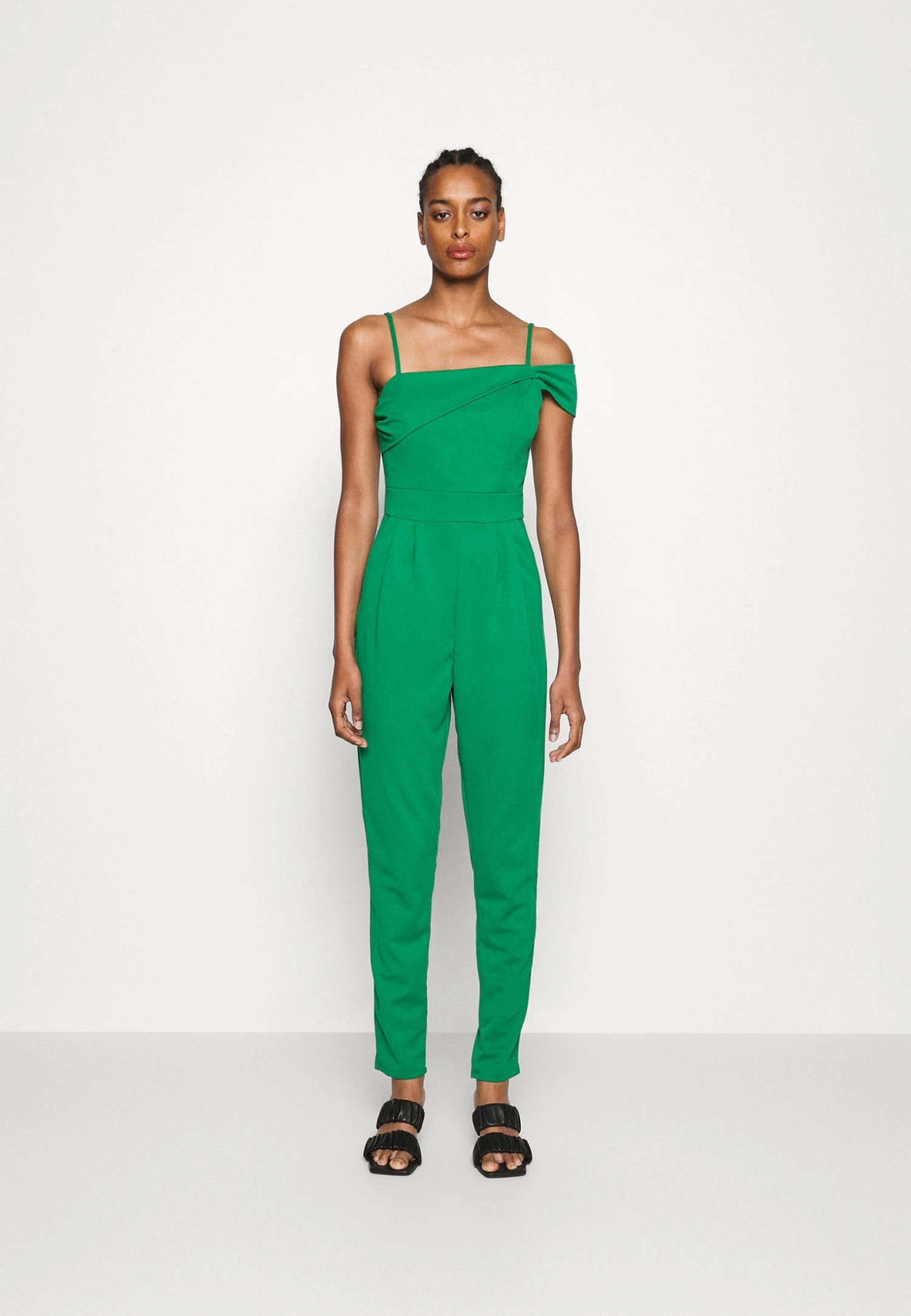 Harriet One Sleeve - Jumpsuit - Leaf Green 1 Harriet One Sleeve - Jumpsuit - Leaf Green