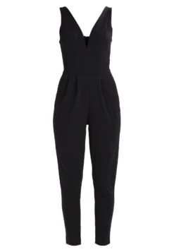 Wal G V Neck - Jumpsuit - Black 13 Wal G V Neck - Jumpsuit - Black -Wal G 350d4441b1094064826a0e24434a09e3