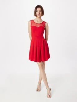 Wal G Mini Jurken Jurk TINA Dames Rood -Wal G 3f2fcb3d3deaf031eba2c7600317f61d