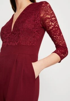 Wal G Lee - Jumpsuit - Wine -Wal G 4151e2c825c44bf29287b5973d3d9aca