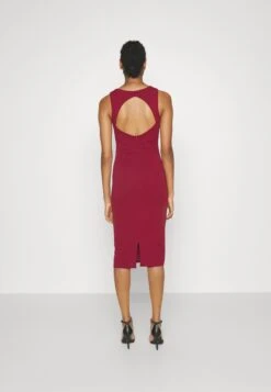 Alyona Heart Midi Dress - Jerseyjurk - Berry Wine 7 Alyona Heart Midi Dress - Jerseyjurk - Berry Wine -Wal G 42c0324f676042349286c87e2f47450d