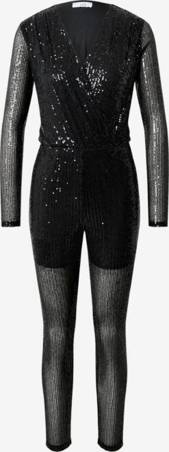 Wal G Lange Jumpsuits Jumpsuit Dames Zwart