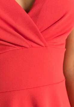 Wal G V Neck Strappy Skater Dress - Cocktailjurk - Coral 9 Wal G V Neck Strappy Skater Dress - Cocktailjurk - Coral -Wal G 4587896c29094a84bcde7059bfadbef5