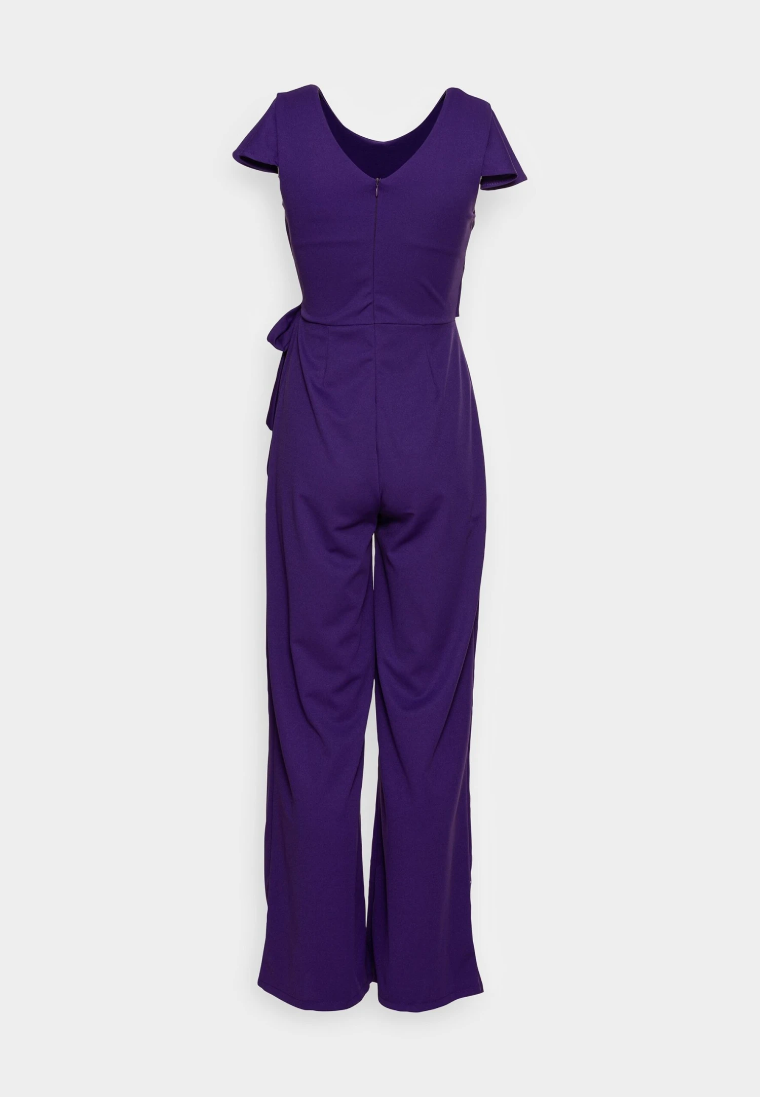 Wal G Bebe Wrap Jumpsuit - Jumpsuit - Purple 2 Wal G Bebe Wrap Jumpsuit - Jumpsuit - Purple - Afbeelding 2
