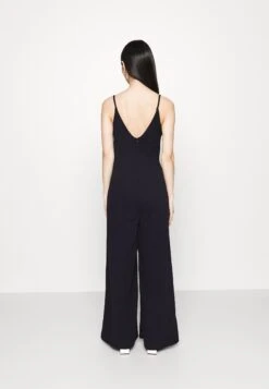 Laney Wide Leg - Jumpsuit - Navy Blue -Wal G 45dfac300d3c4d4fa3fdbe552adb542d