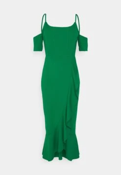Wal G Saskia Strappy Midi - Cocktailjurk - Leaf Green -Wal G 4b4d5d53c7bb4cf083f14b0d067aee33