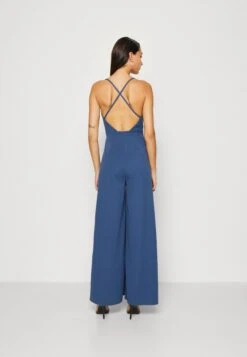 Wal G Aiden Cross Back - Jumpsuit - Denim Blue 8 Wal G Aiden Cross Back - Jumpsuit - Denim Blue -Wal G 4e7f86fc7813479bb8213fcc24f13c4c