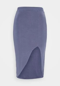 Wal G Party Ty Midi Skirt - Kokerrok - Denim Blue -Wal G 5064145281554171b3607356a5ccc9d7