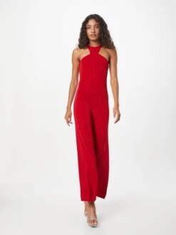 Wal G Lange Jumpsuits Jumpsuit Dames Vuurrood -Wal G 5231e82ddecaa825994eb35d242a5d83