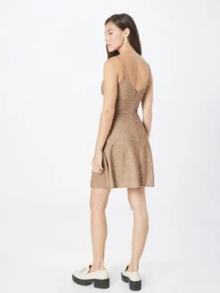 Wal G Cocktailjurken Cocktailjurk Dames Goud -Wal G 53de7d62fab10b12de9ec066e8bb20d0