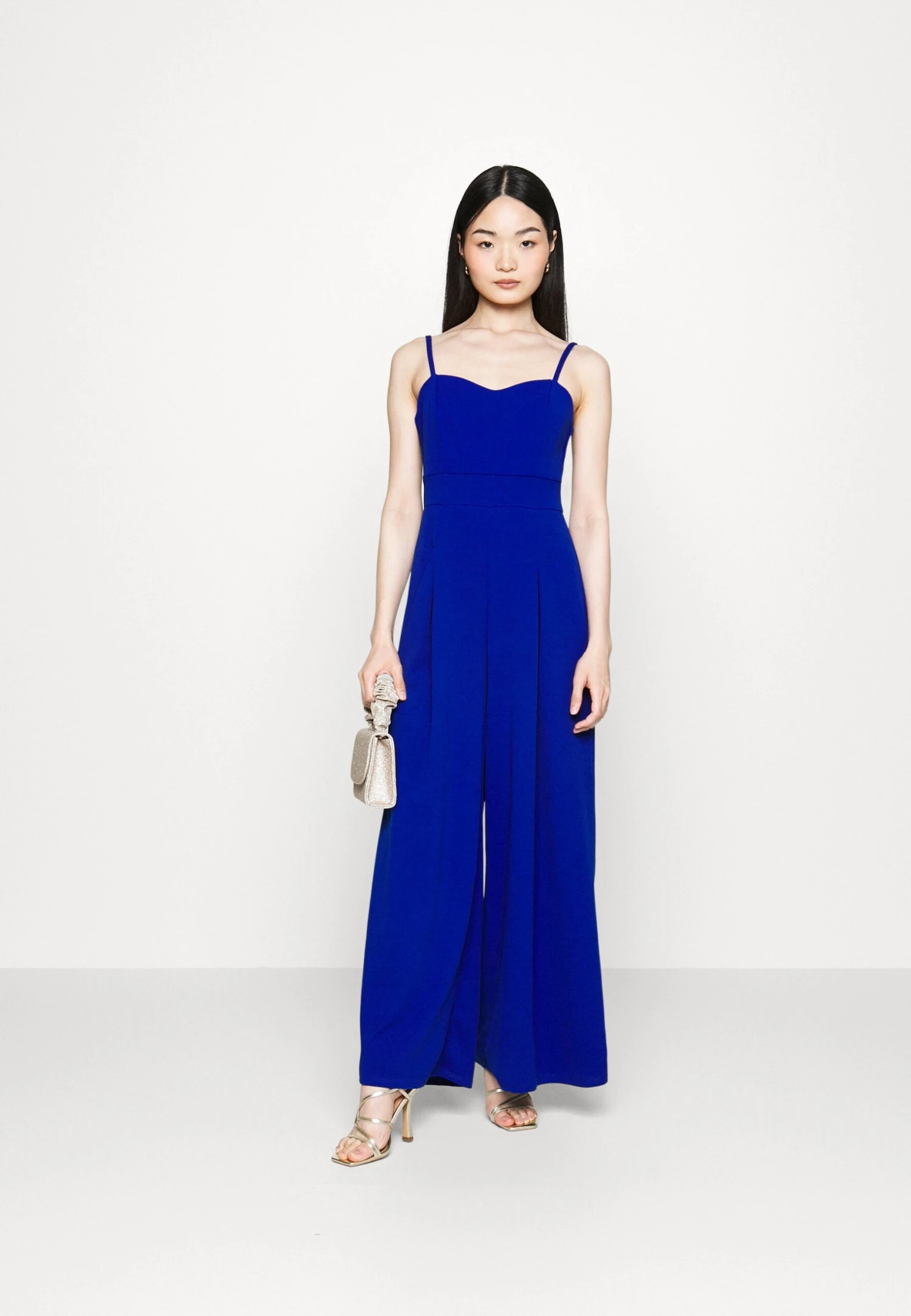 Havana Sweetheart Neck - Jumpsuit - Electric Blue 2 Havana Sweetheart Neck - Jumpsuit - Electric Blue - Afbeelding 2