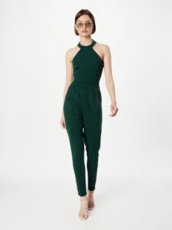 Wal G Lange Jumpsuits Jumpsuit BRANDON Dames Donkergroen 9 Wal G Lange Jumpsuits Jumpsuit BRANDON Dames Donkergroen -Wal G 55884272aa979b2f4e49567acdc55e7f