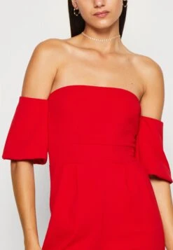 Wal G Luette Off Shoulder - Jumpsuit - Red -Wal G 55dd6f4f48c547abb2cf62727b8934ff