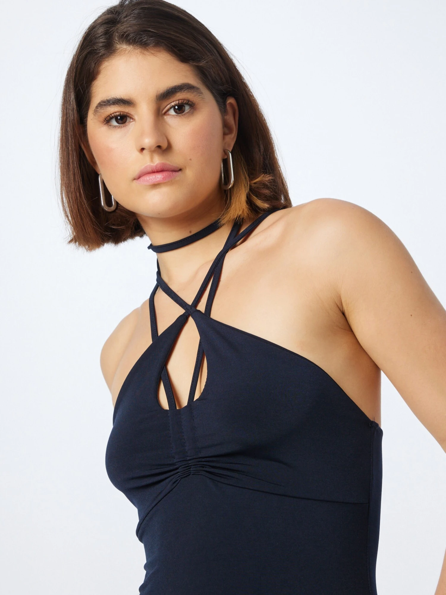 Wal G Maxi Jurken Jurk SHANNON Dames Navy 2 Wal G Maxi Jurken Jurk SHANNON Dames Navy - Afbeelding 2