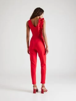 Wal G Lange Jumpsuits Jumpsuit HANI Dames Rood -Wal G 58cd42ed8b5bf3a094c1192b017c474c