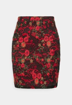 Wal G Peppy Skirt - Minirok - Red/Black -Wal G 6455d4fd389848579eca83b33507b341