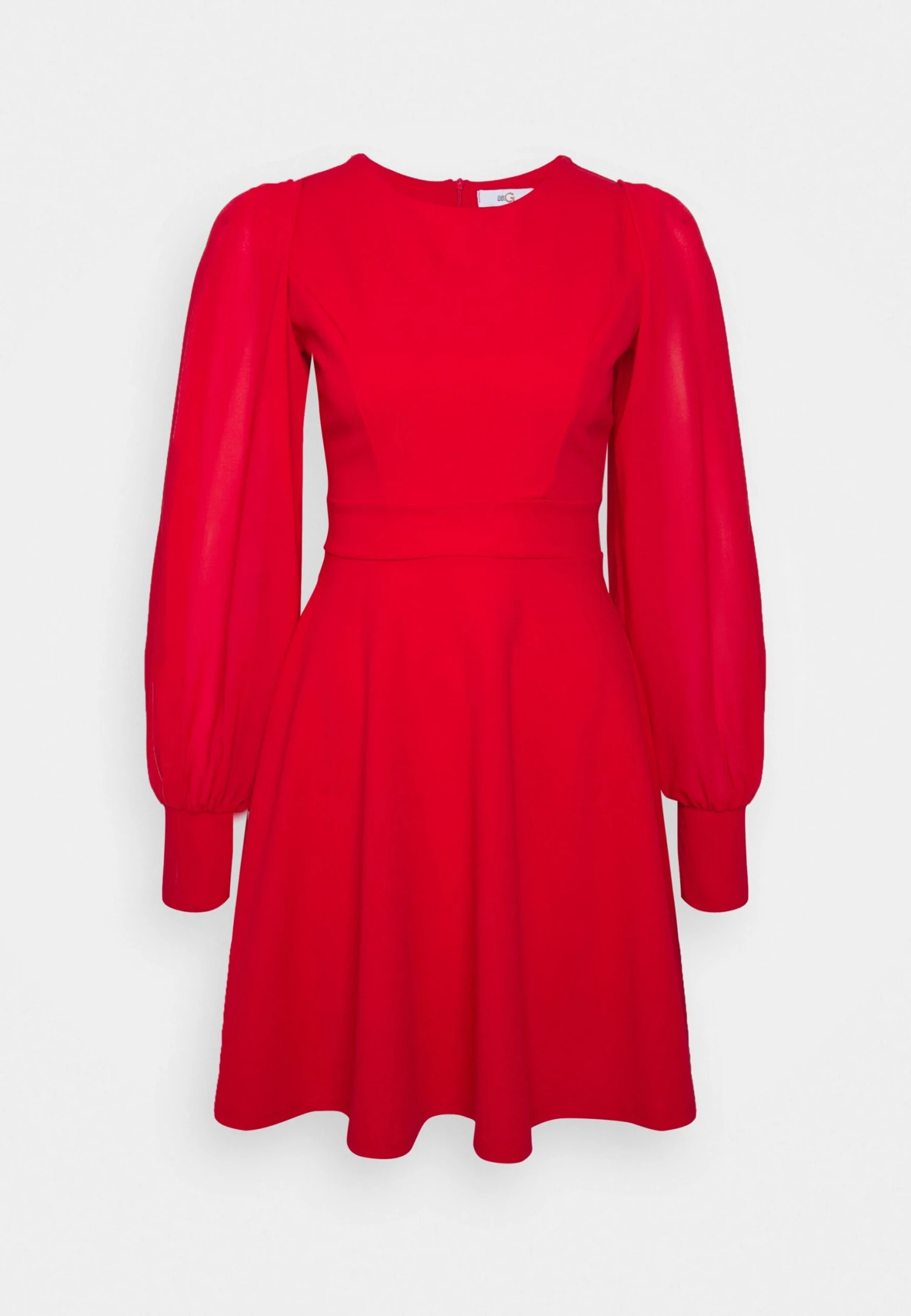 Wal G Kat Sleeve Dress - Jurk - Red 5 Wal G Kat Sleeve Dress - Jurk - Red - Afbeelding 5