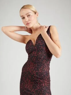 Wal G Cocktailjurken Cocktailjurk Dames Zwart -Wal G 66d1901889b04cce894d721b63aec218