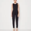 Wal G Dayna Straight Leg - Jumpsuit - Navy Blue