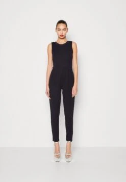 Wal G Dayna Straight Leg - Jumpsuit - Navy Blue