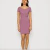 Wal G Gary Bodycon Dress - Jerseyjurk - Mauve Pink