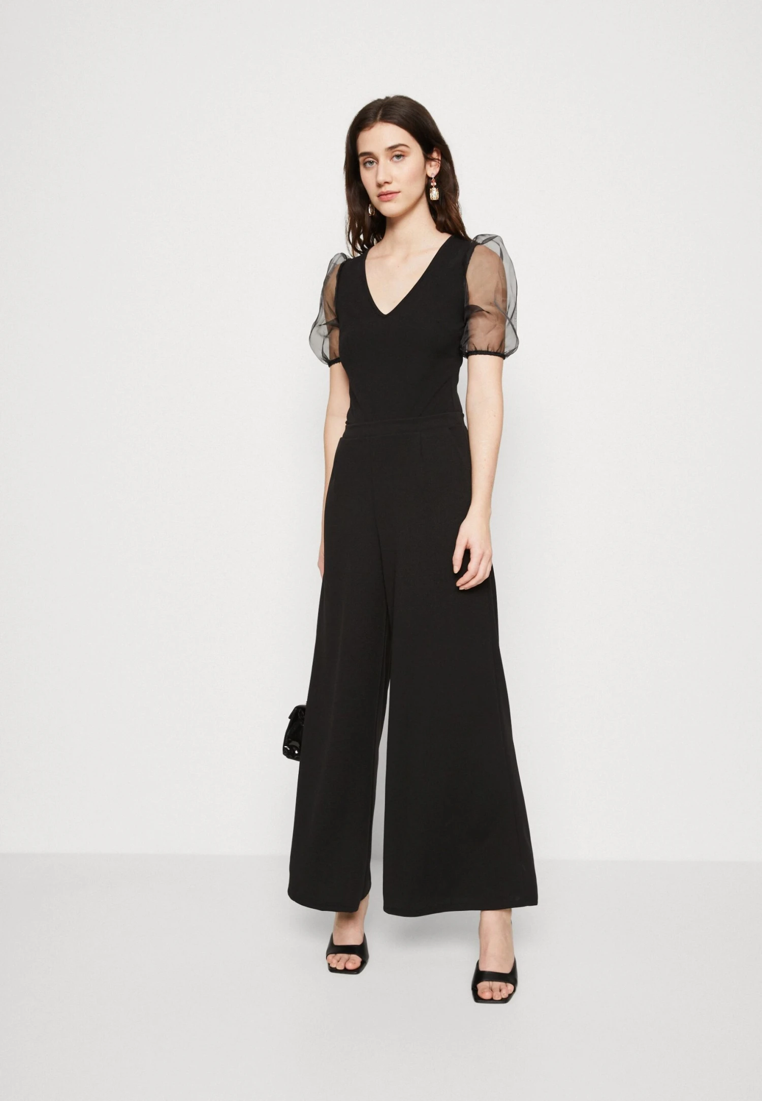 Wal G Matila Bodysuit - T-Shirt Print - Black 2 Wal G Matila Bodysuit - T-Shirt Print - Black - Afbeelding 2